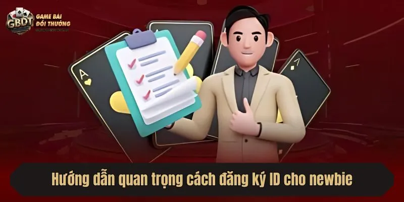 Hướng dẫn quan trọng cách đăng ký ID cho newbie