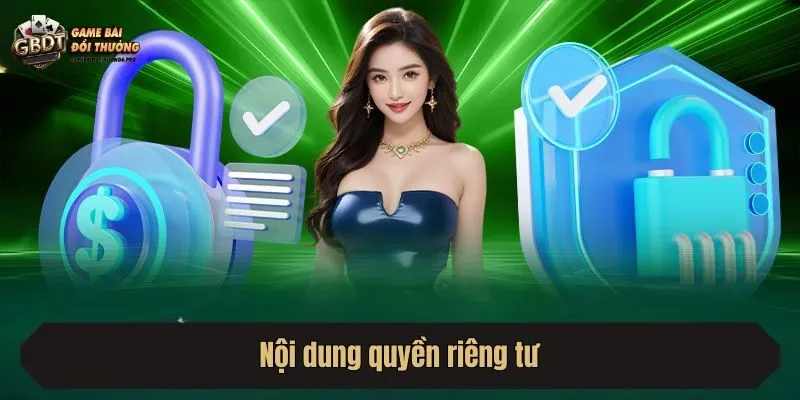 Nội dung quyền riêng tư